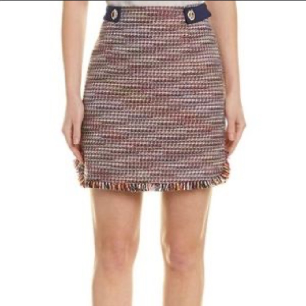 Laundry By Shelli Segal Woven Skirt 10